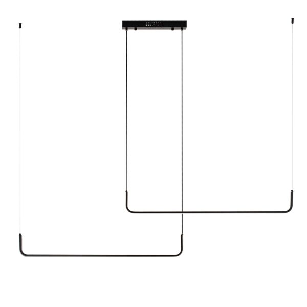 MOOSEE lampa wisząca SHAPE DUO 120 czarna