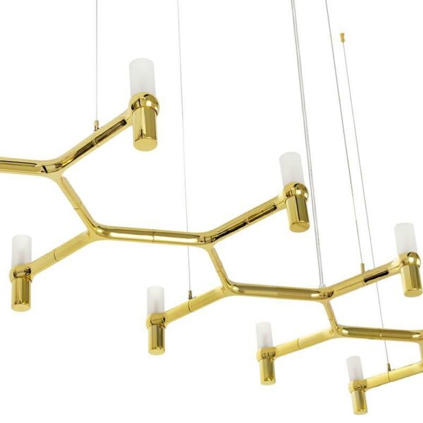 MOOSEE lampa wisząca ATOMIC LONG złota