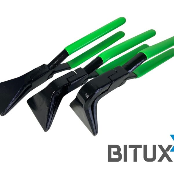 Kleszcze dekarskie Blacharskie szczypce/cęgi do gięcia blachy 3szt. Zielone Bituxx