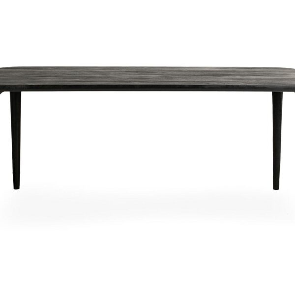 MaMaison stół jadalniany LAMINAR 200 czarny / drewno