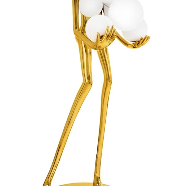MOOSEE lampa podłogowa HUMAN GOLD PREMIUM
