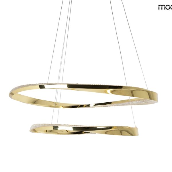 MOOSEE lampa wisząca ANILLO 2 złota