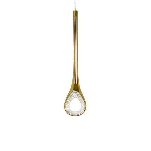 MOOSEE lampa wisząca VUELO złota