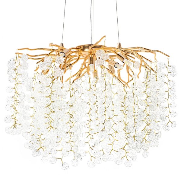 MOOSEE lampa wisząca RIVIERA 80 złota / clear