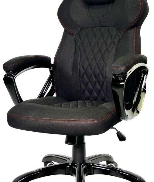 Fotel obrotowy do biurka SPIDER BLACK FABRIC SPC