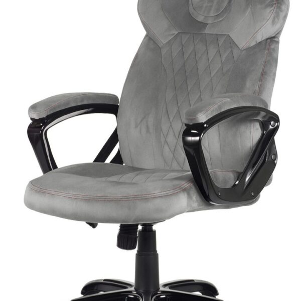 Fotel obrotowy do biurka SPIDER GREY ALCANTARA