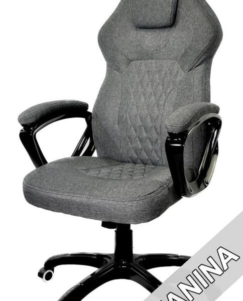 Fotel obrotowy do biurka SPIDER GREY FABRIC SPC