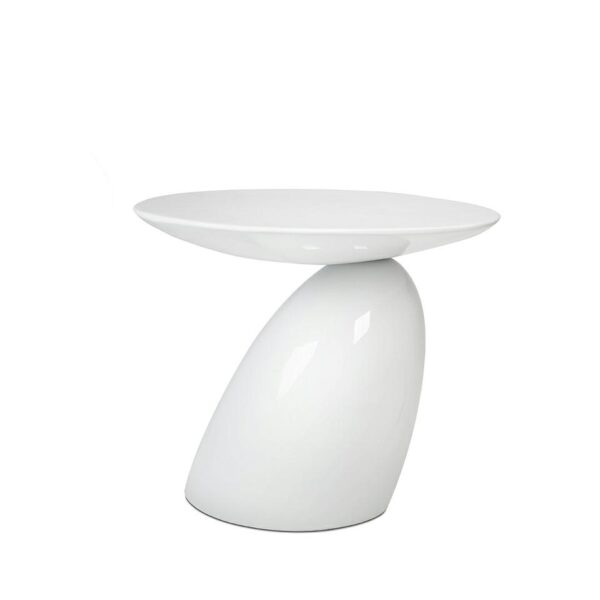 Stolik FUNGO biały - włókno szklane