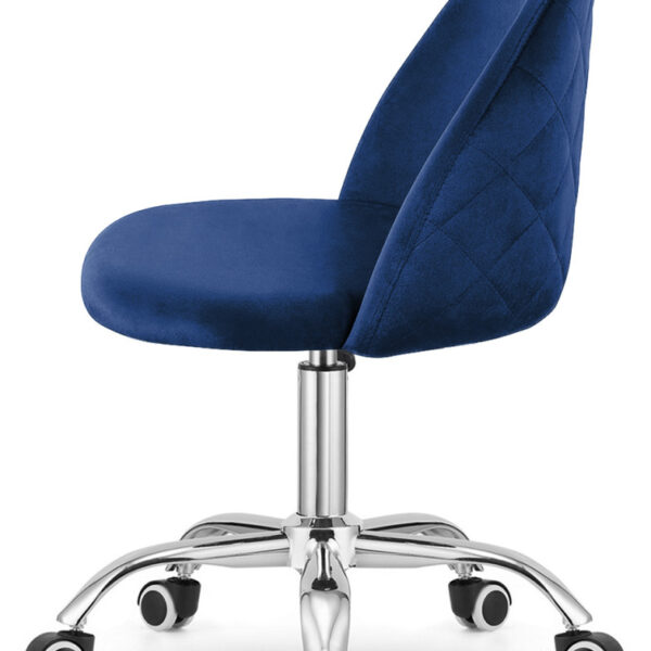 Krzesło obrotowe GLORIA OFFICE BLUE VELVET