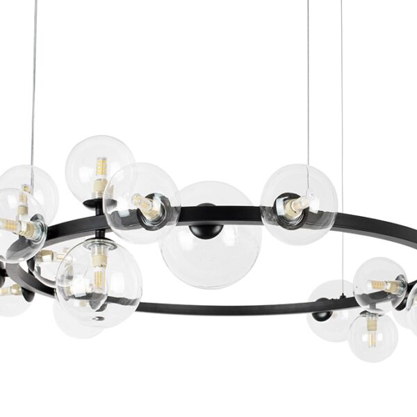 MOOSEE lampa wisząca ALURE 120 czarna