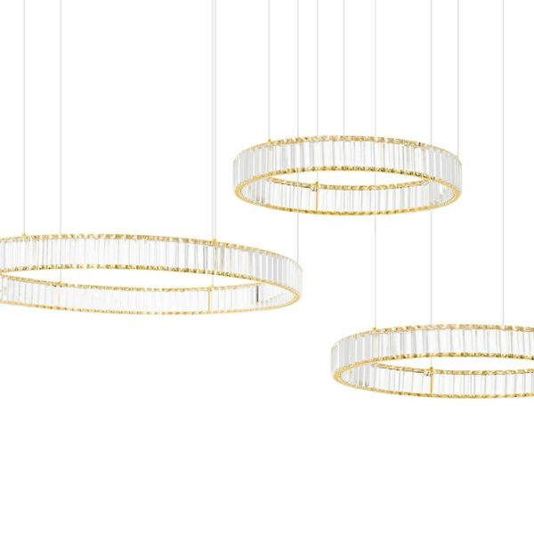 MOOSEE lampa wisząca LIBERTY 3A złota