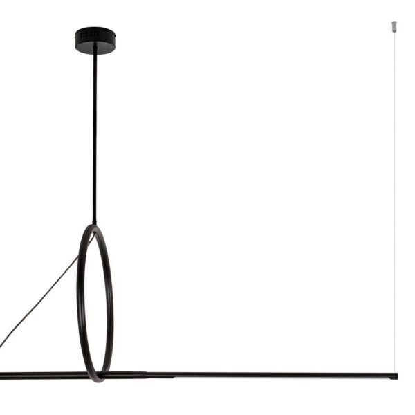 MOOSEE lampa wisząca STICK czarna