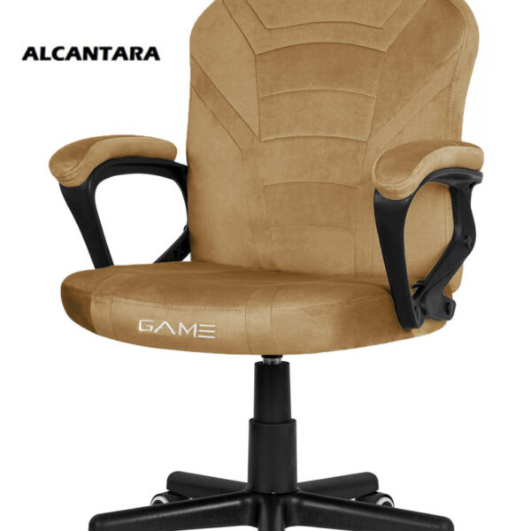 Fotel obrotowy do biurka MARIO ALCANTARA BEIGE