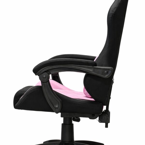 Fotel obrotowy gamingowy EVO FABRIC PINK XL