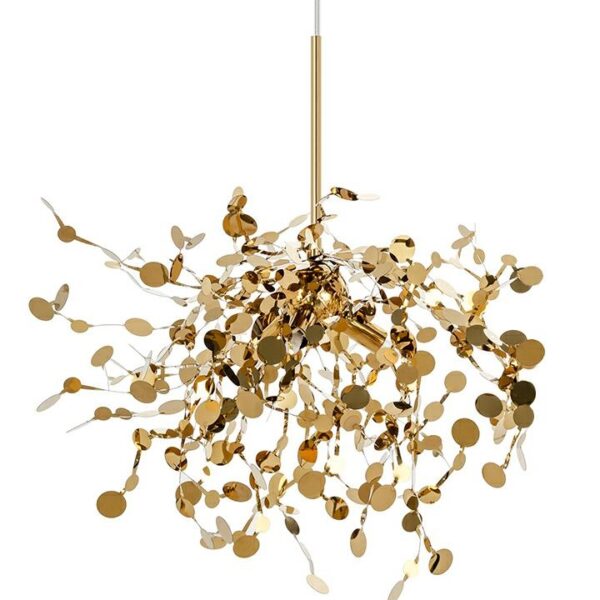 MOOSEE lampa wisząca MONETE SINGLE złota