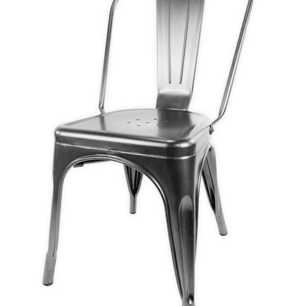 Krzesło metalowe loft CORSICA GRAPHITE TOLIX