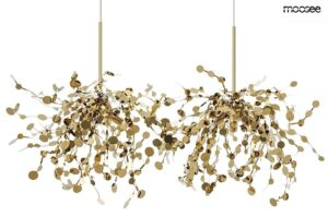 MOOSEE Lampa wisząca MONETE złota