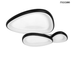 MOOSEE lampa sufitowa / plafon AREA 3     czarna