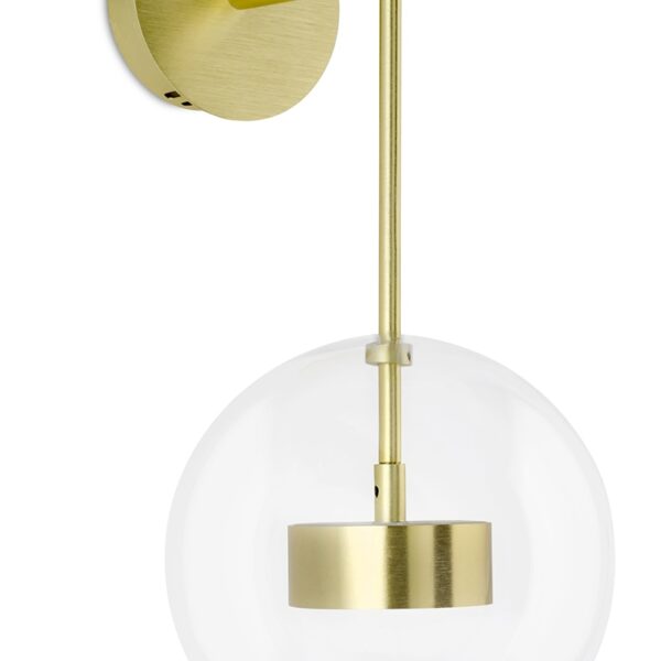 MOOSEE lampa ścienna CAPRI WALL złota