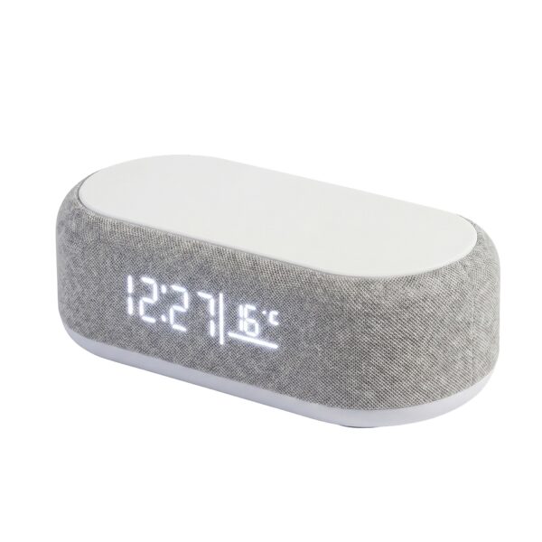 SHP BAXTER 5w1 ładowarka indukcyjna / zegar / budzik / lampka / termometr
