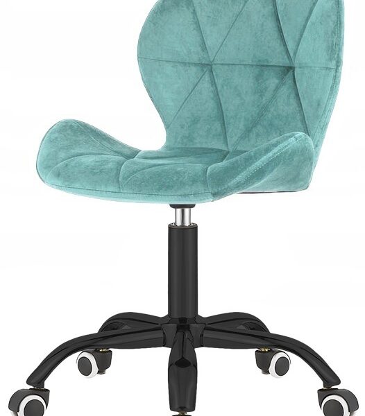 Krzesło obrotowe VASTO OFFICE VELVET LIGHT BLUE SMOKE