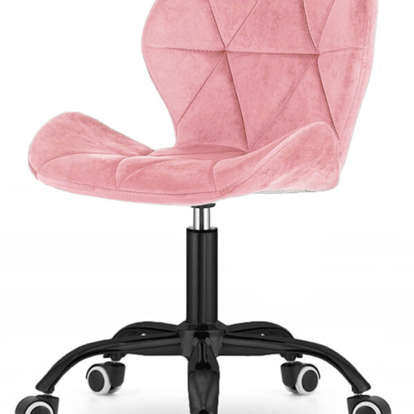 Krzesło obrotowe VASTO OFFICE VELVET PINK SMOKE
