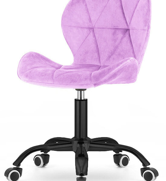 Krzesło obrotowe VASTO OFFICE VELVET VIOLET SMOKE