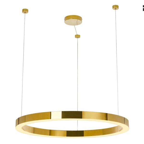 MOOSEE lampa wisząca RING LUXURY 90 złota