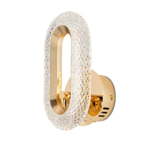 MOOSEE lampa ścienna JEWEL złota